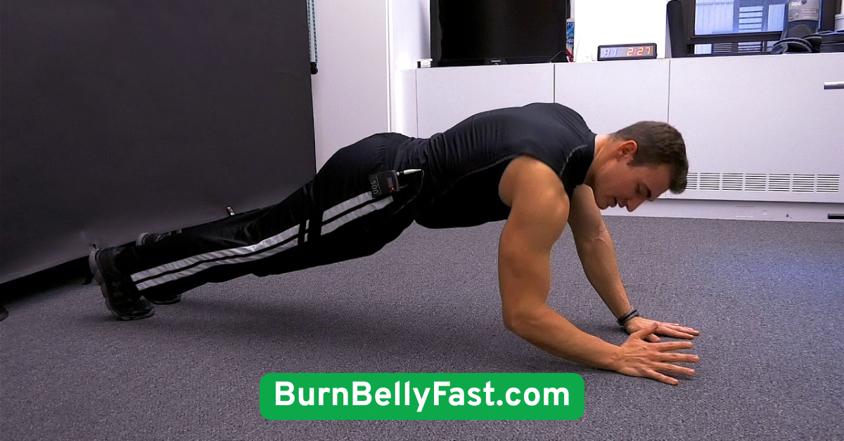 Plank to Push-Up (Up-Down Plank)