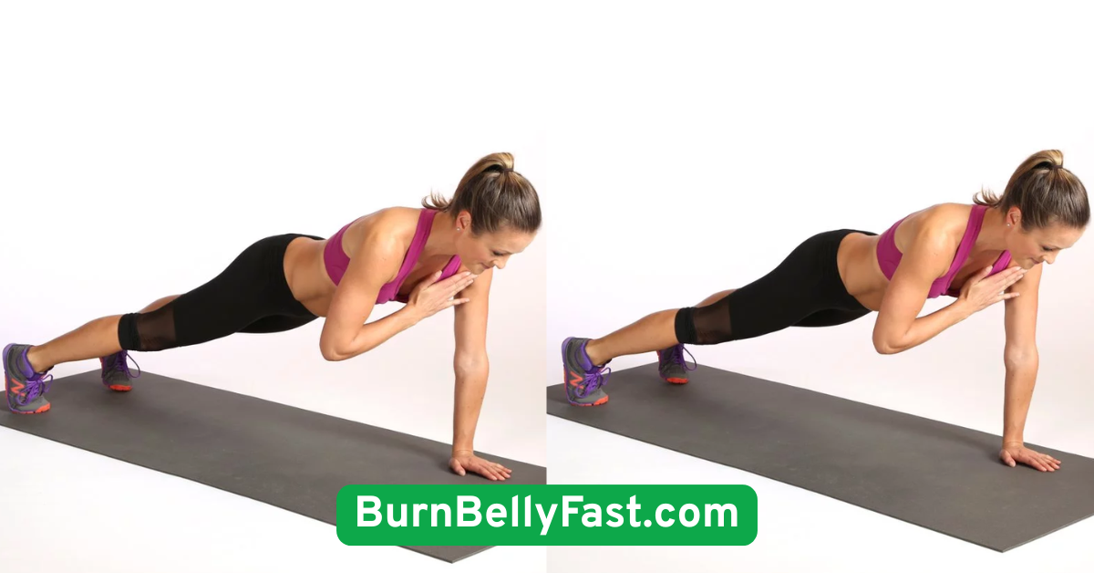  Plank with Shoulder Taps