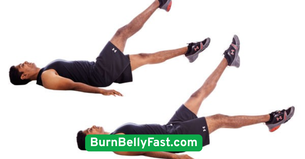 Flutter Kicks for Lower Ab Definition