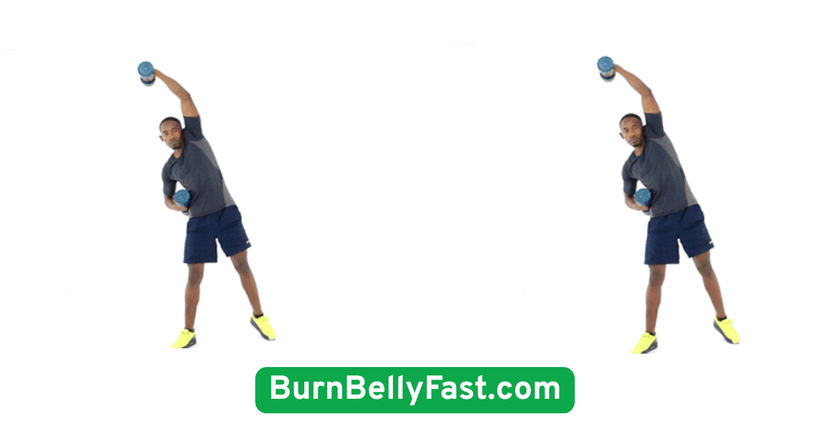  Standing Oblique Crunches