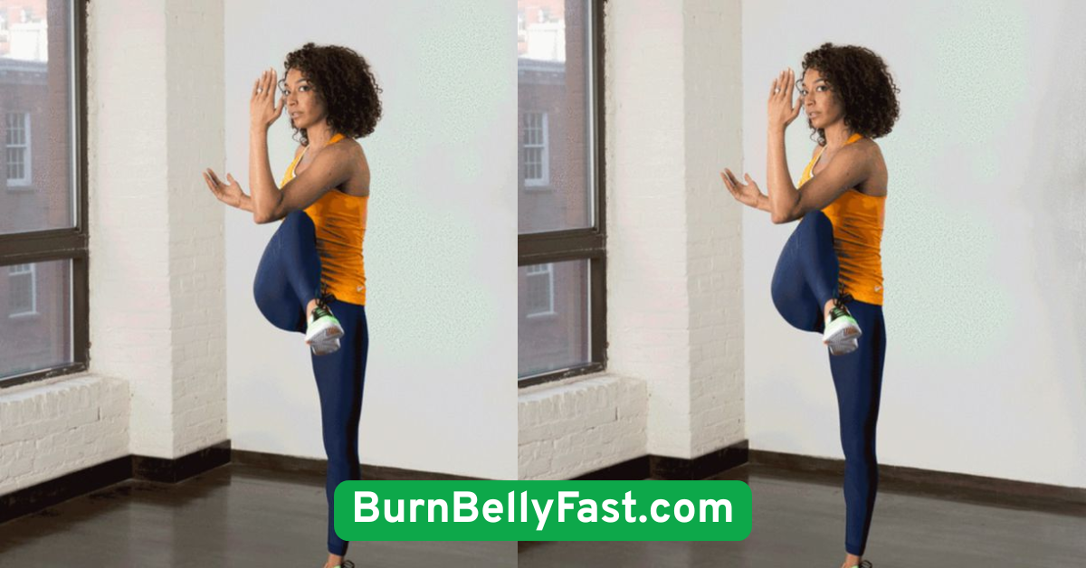 Standing March with Twist